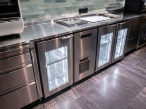 Armoire réfrigérée professionnelle.